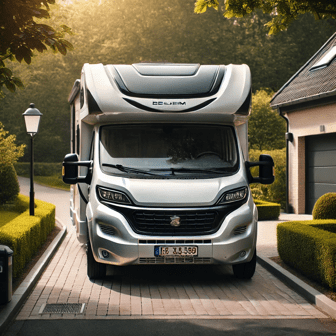 Moderne mobilhome met Belgische nummerplaten, perfect onderhouden en klaar voor een succesvolle verkoop